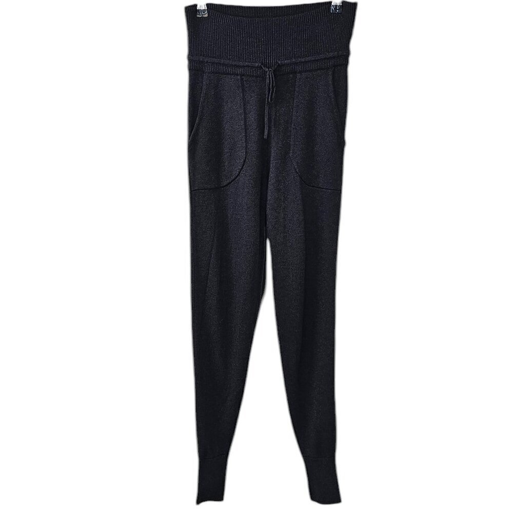 Lululemon Womens Cabin Yogi Sweater Pants, Knit, Tencel, Rayon, Cashmere